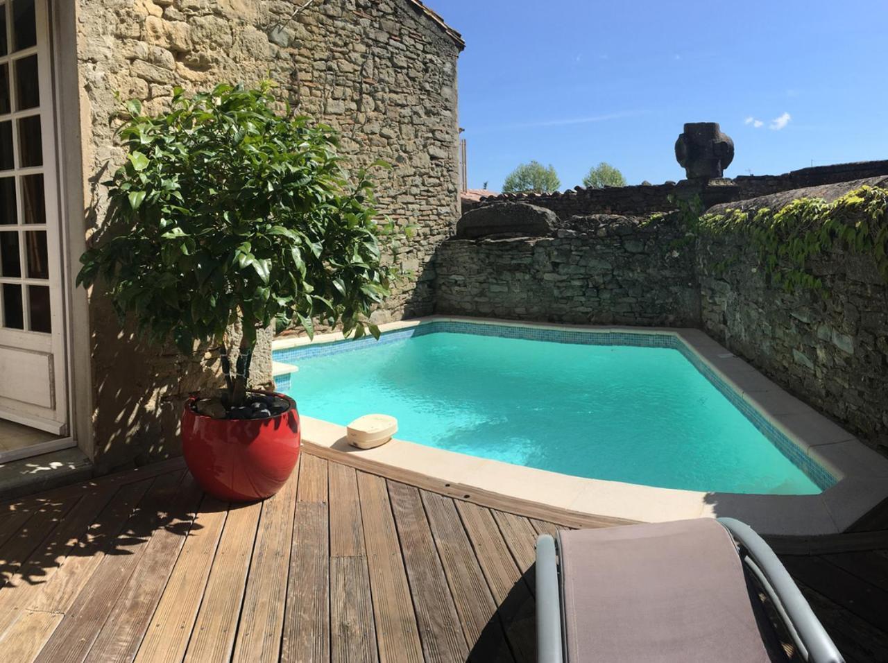 La Cigaline Bed and Breakfast Laure-Minervois Exteriör bild